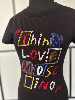 Vestido Moschino Negro Talla S