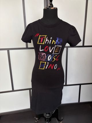 Vestido Moschino Negro Talla S