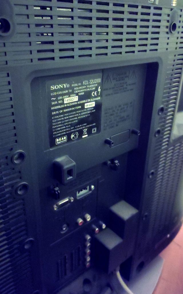 Televisión SONY BRAVIA 32 pulgadas Modelo KDL-32U2