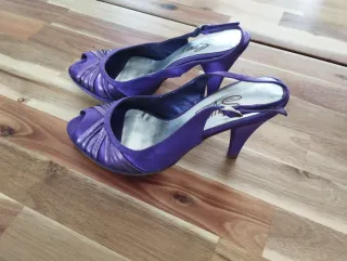 Zapatos de verano morados para mujer