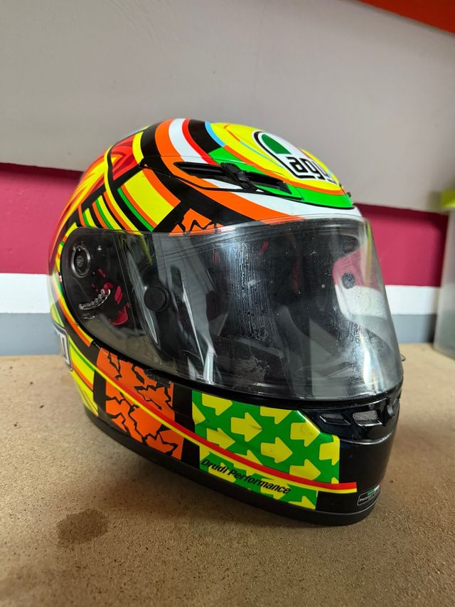 Casco AGV GP-Tech Carbono Rossi
