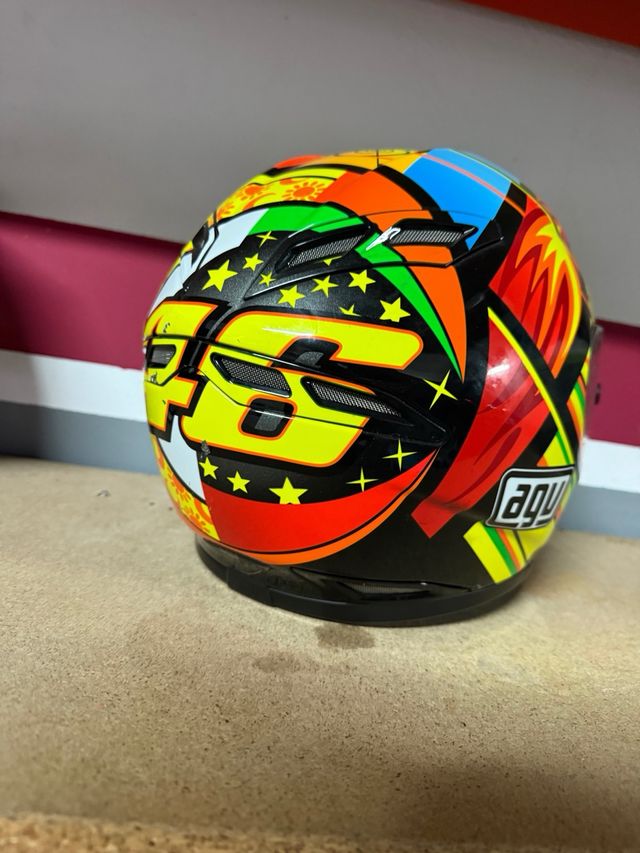 Casco AGV GP-Tech Carbono Rossi