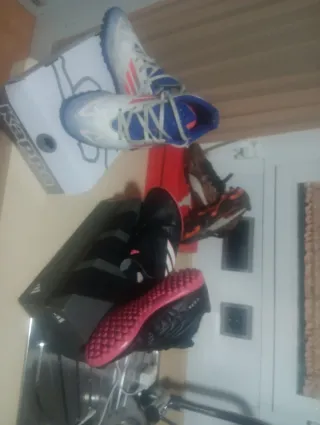 Zapatillas fútbol Adidas y Puma tacoymult