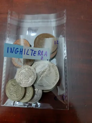 Lotto 2 Monete Inghilterra