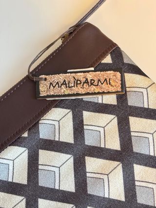 Pochette Maliparmi fantasia geometrica