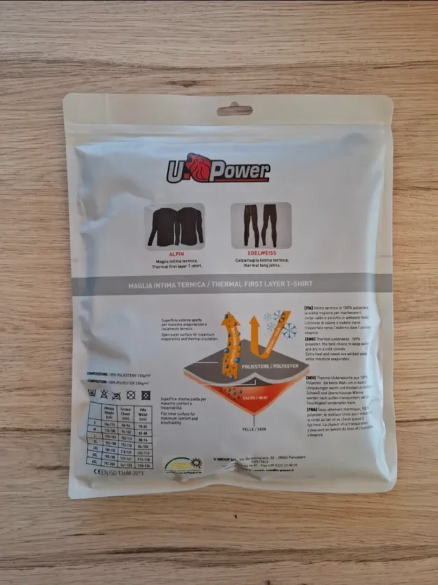 Camiseta térmica U.Power SKIN ALPIN Talla S