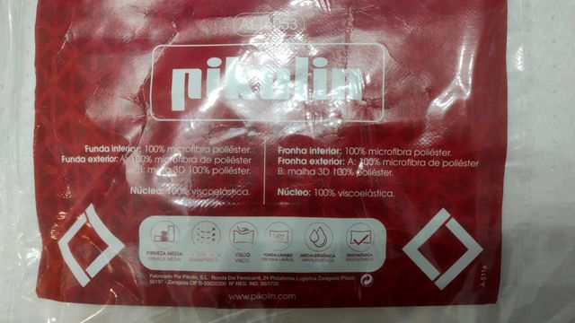 Almohadón Viscoelástico Pikolin 90cm