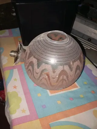 Lámpara de cristal vintage