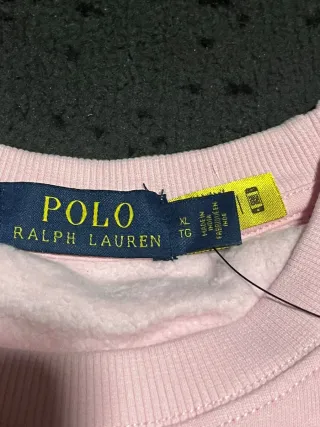 Sudadera Polo Ralph Lauren Oso XL Rosa