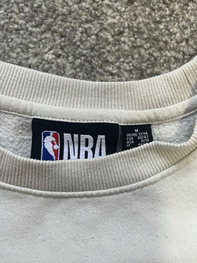 Sudadera NBA Los Angeles Lakers Vintage Blanca