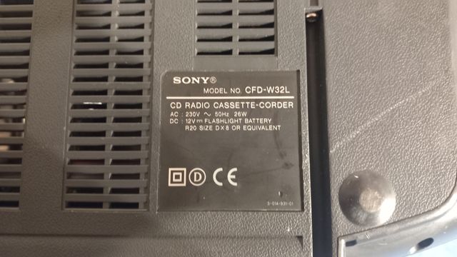 Radioregistratore CD Sony Mega Bass