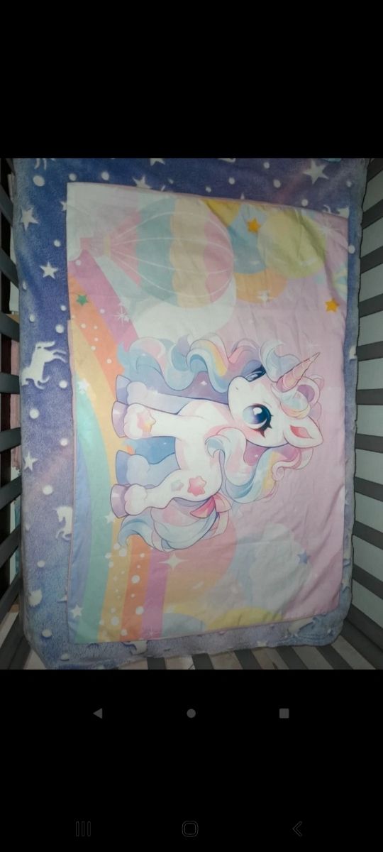 Copricuscino unicorno