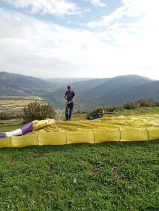 Parapente En A PHI Fantasía 20. Peso piloto: 65/85