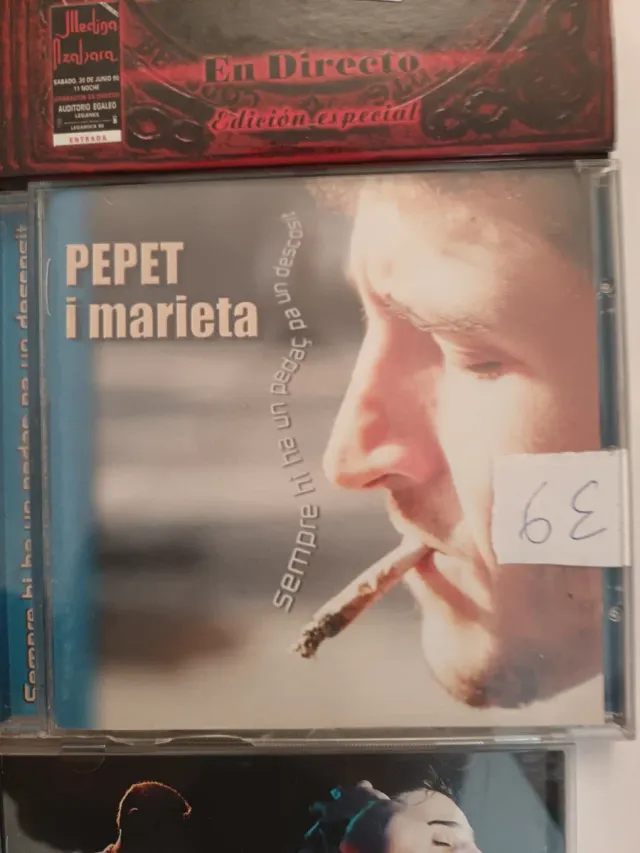 Lote CDs Música Variada: Pop, Rock, Flamenco