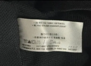 Maglia Patagonia pile donna nera