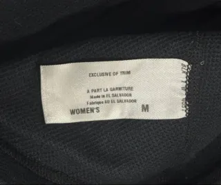 Maglia Patagonia pile donna nera