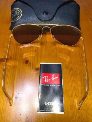 Gafas de sol Ray-Ban Aviator Doradas