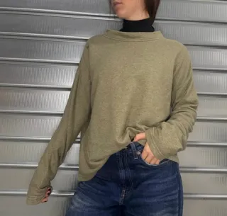 Patagonia Felpa Oversize Donna Verde Oliva