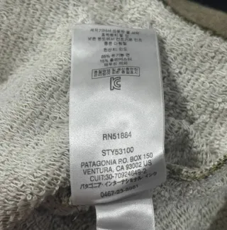 Patagonia Felpa Oversize Donna Verde Oliva