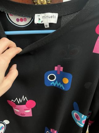 Blusa Minueto Estampada Multicolor