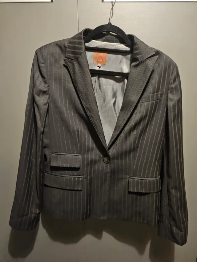 Blazer T44 negro rayas