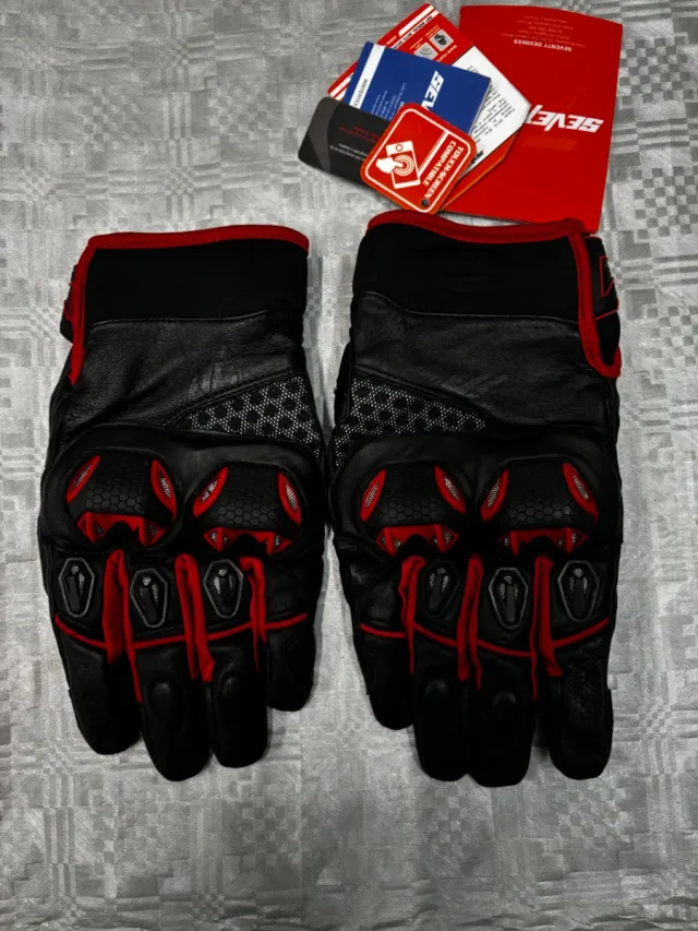 Guantes Urban Seventy SD-N47 Negro/Rojo