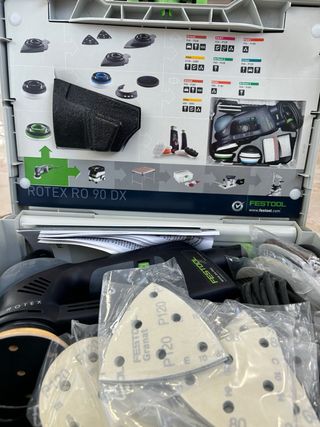 Lijadora Festool Rotex RO 90 DX FEQ-Plus