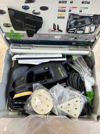 Lijadora Festool Rotex RO 90 DX FEQ-Plus