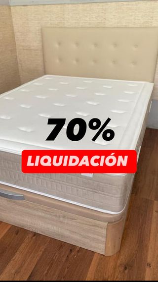 Canapé y Colchón 70% Liquidación