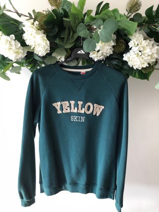 Sudadera Hombre Yellow Skin Verde