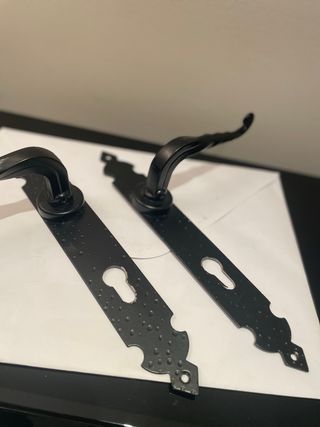 Manillas rústicas para puertas