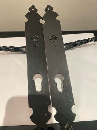 Manillas rústicas para puertas