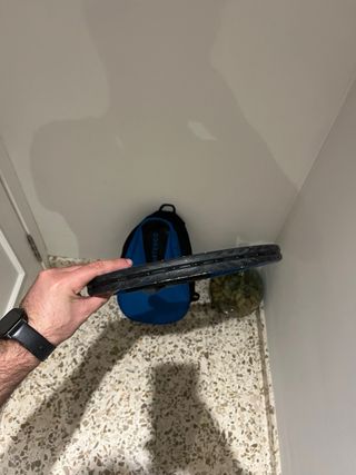 Raqueta de tenis azul + mochila