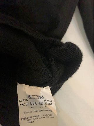 Maglione Roberto Cavalli pura lana vergine nero