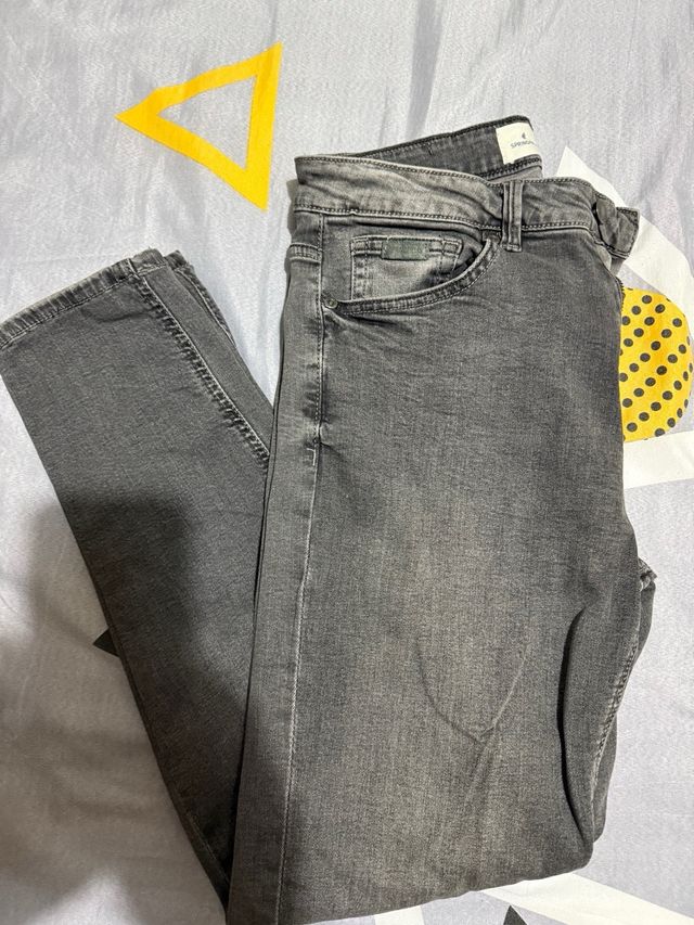 pantaloni in jeans grigi da uomo Springfield