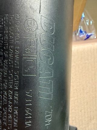 Terminali Scarico Ducati Panigale V2/SF V2 2025