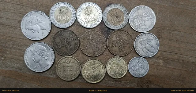 Lotto di monete Portogallo