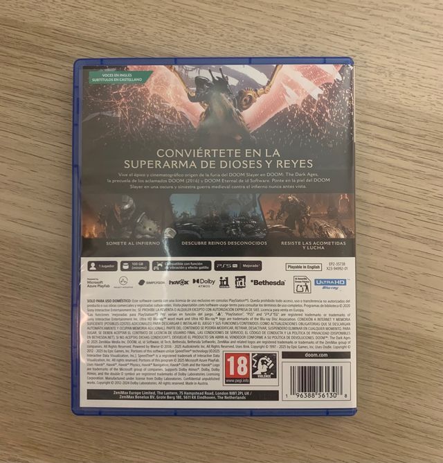 Doom The Dark Ages PS5