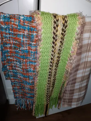 Bufandas abrigadas multicolor