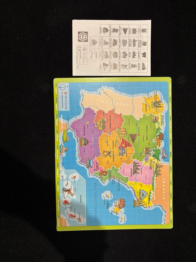 Juego de mesa Conocer España Educa
