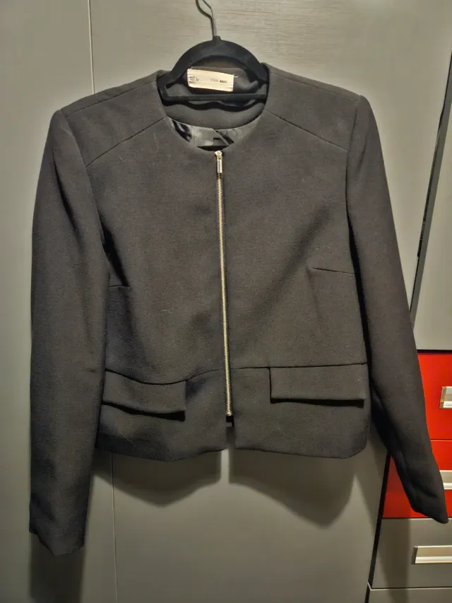 Blazer corto Sfera basic negro talla L