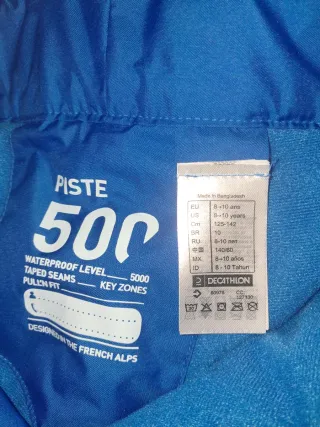 Pantalón de esquí Piste 500