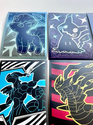 Fundas sleeves para cartas Pokémon ETB