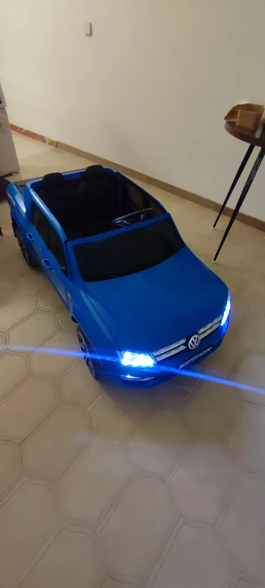 Coche Batería Niños Azul