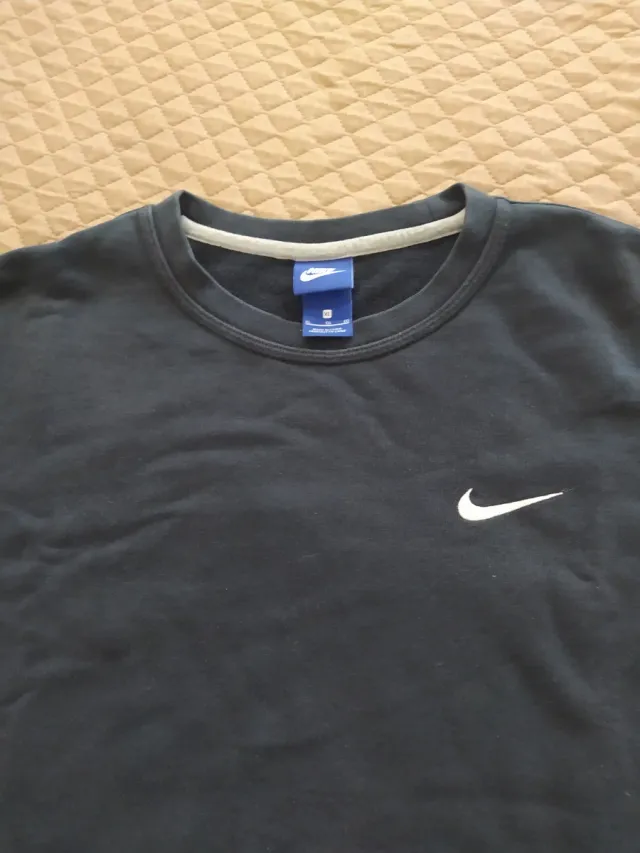 Felpa Nike girocollo blu XL