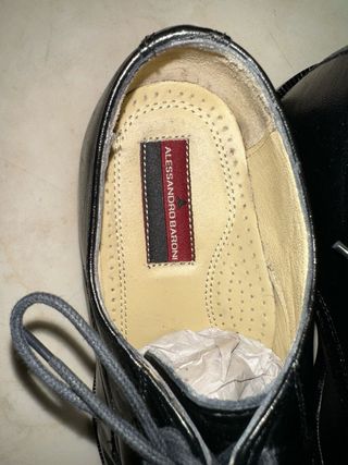 Alessandro Baroni Mocassini Neri Uomo