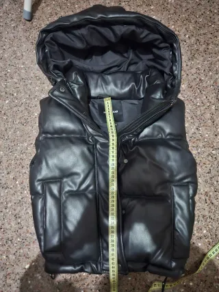 Chaleco acolchado Pull&Bear negro Talla M