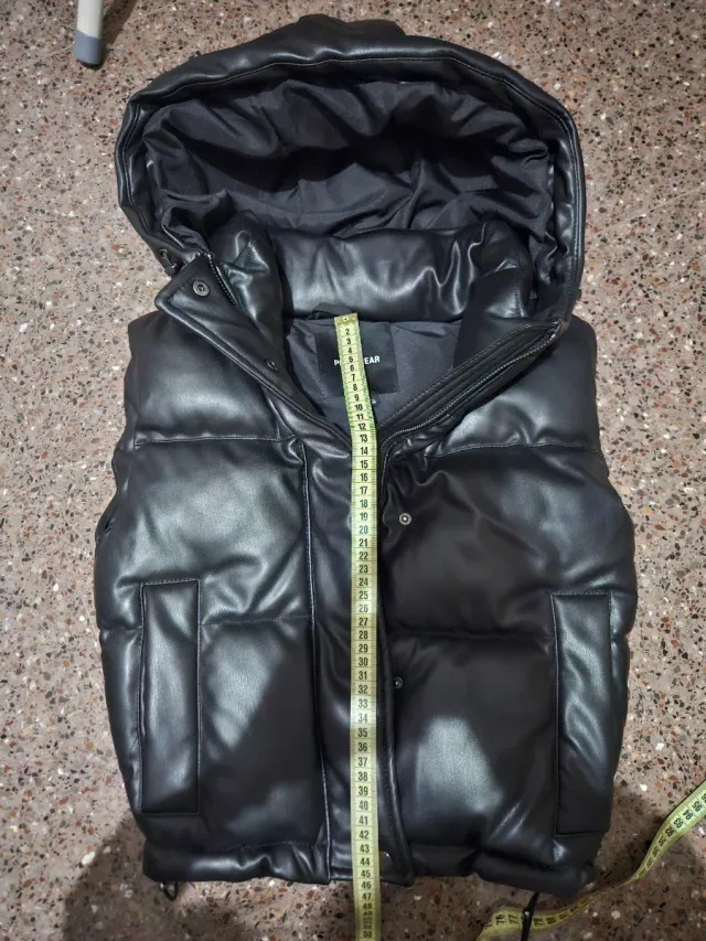 Chaleco acolchado Pull&Bear negro Talla M