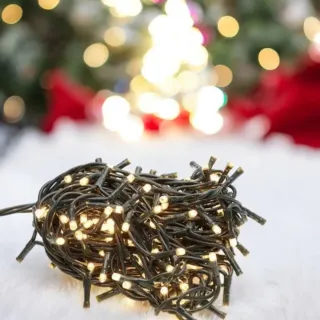 Catena luminosa albero di Natale luce calda
