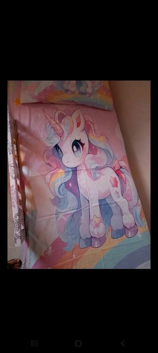 Copriletto unicorno